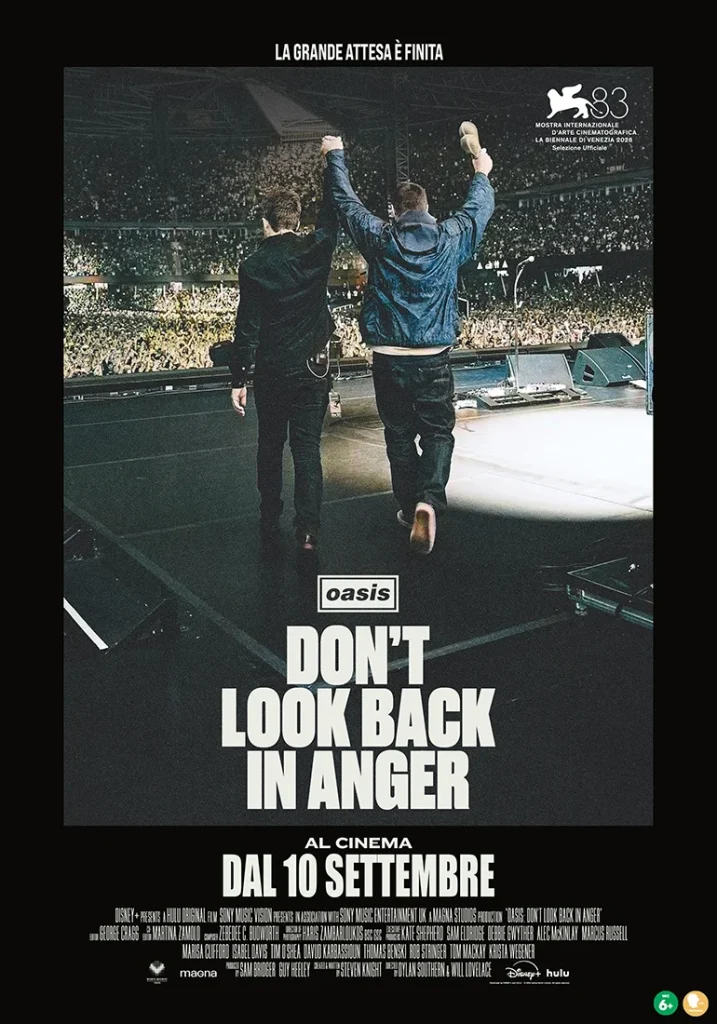 DON'T LOOK BACK IN ANGER LOCANDINA