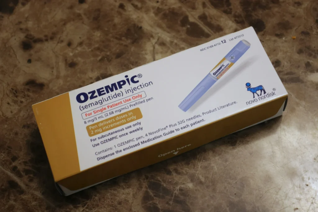 Confezione di Ozempic con penna iniettiva