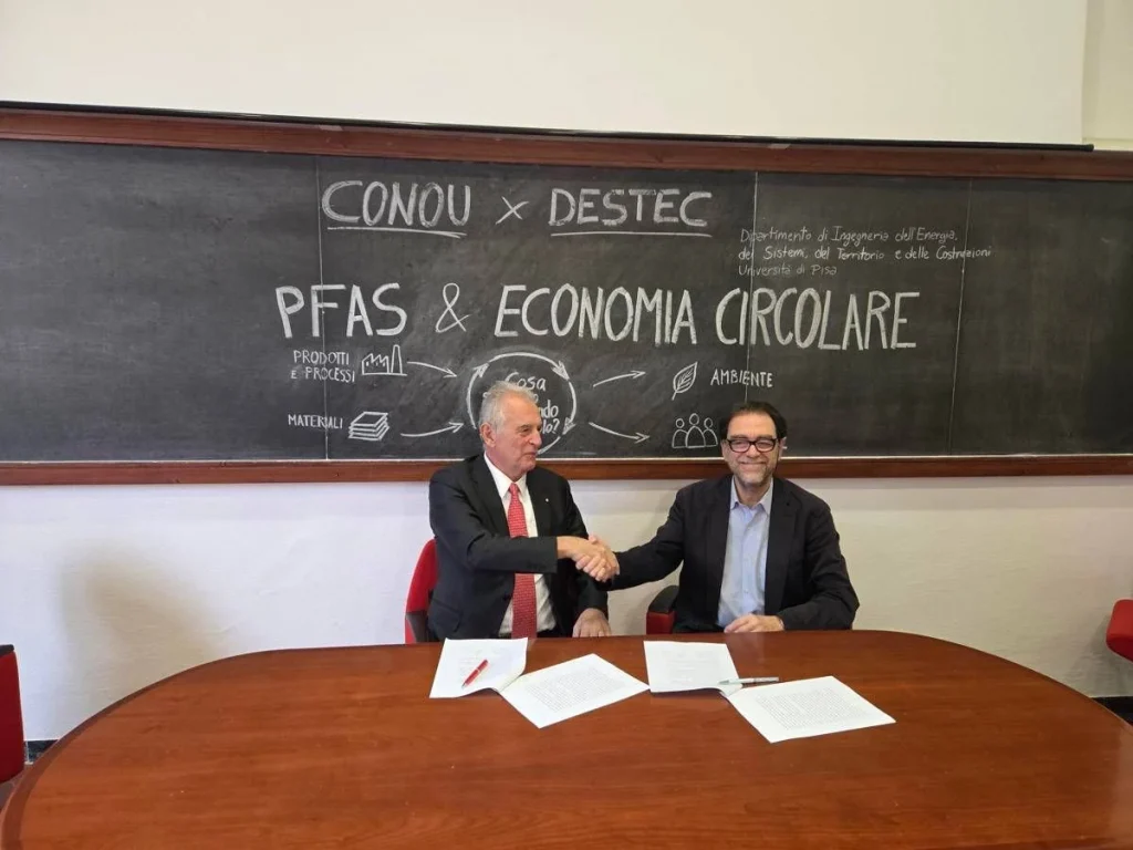 Conou e Università di Pisa, impegno comune per affrontare Pfas