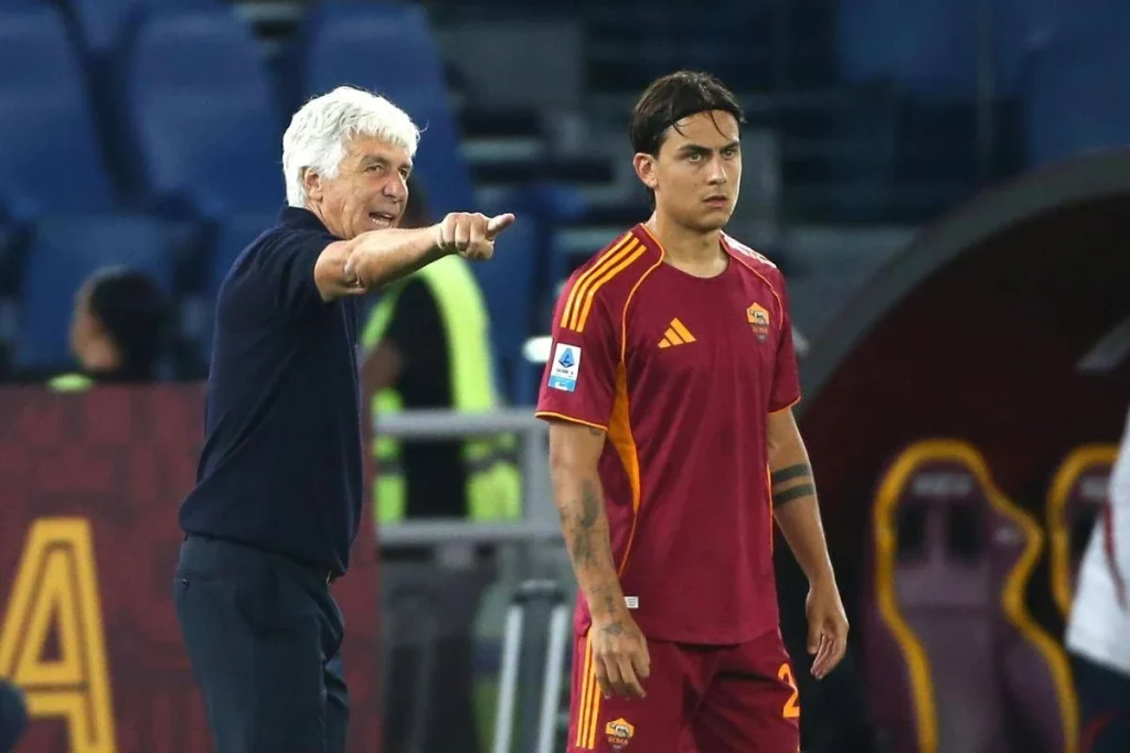 Gasperini: “Con lo Slovan Dybala non ci sarà, ha una minima lesione”