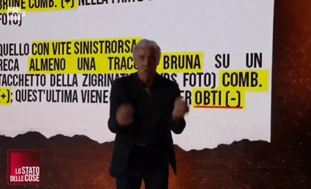 Garlasco, scontro in tv tra Giletti e il consulente della famiglia Poggi: “Sono deficiente io?”. “Si, lo è”