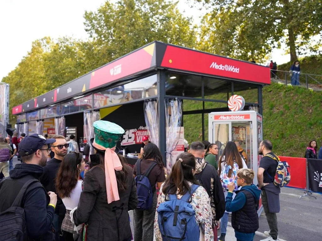 MediaWorld festeggia 35 anni al Lucca Comics & Games 2026 