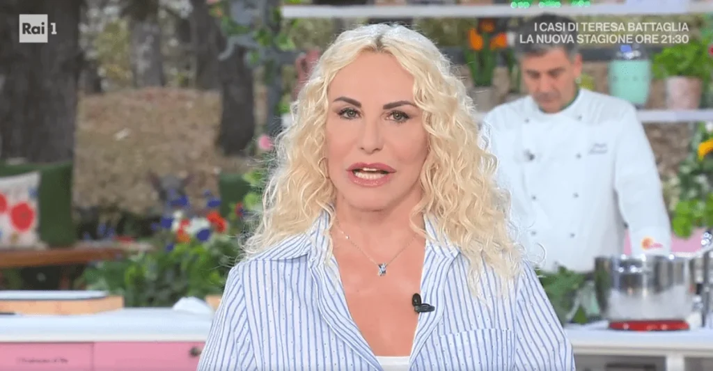 Antonella Clerici commossa, l’annuncio in diretta: “È morto il marito di Giusina Battaglia”